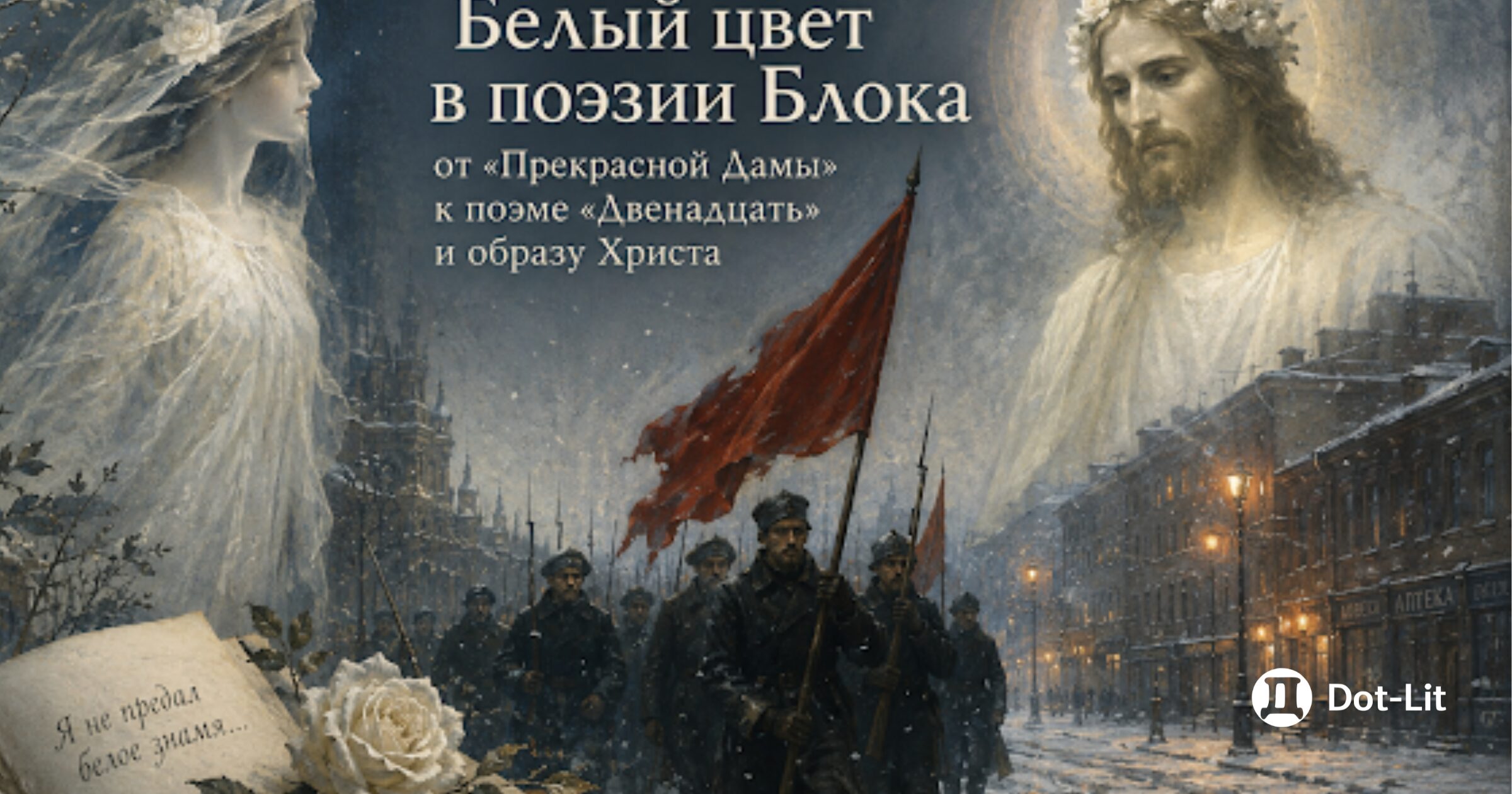 Белый цвет в поэзии Блока: от «Прекрасной Дамы» к поэме «Двенадцать» и образу Христа