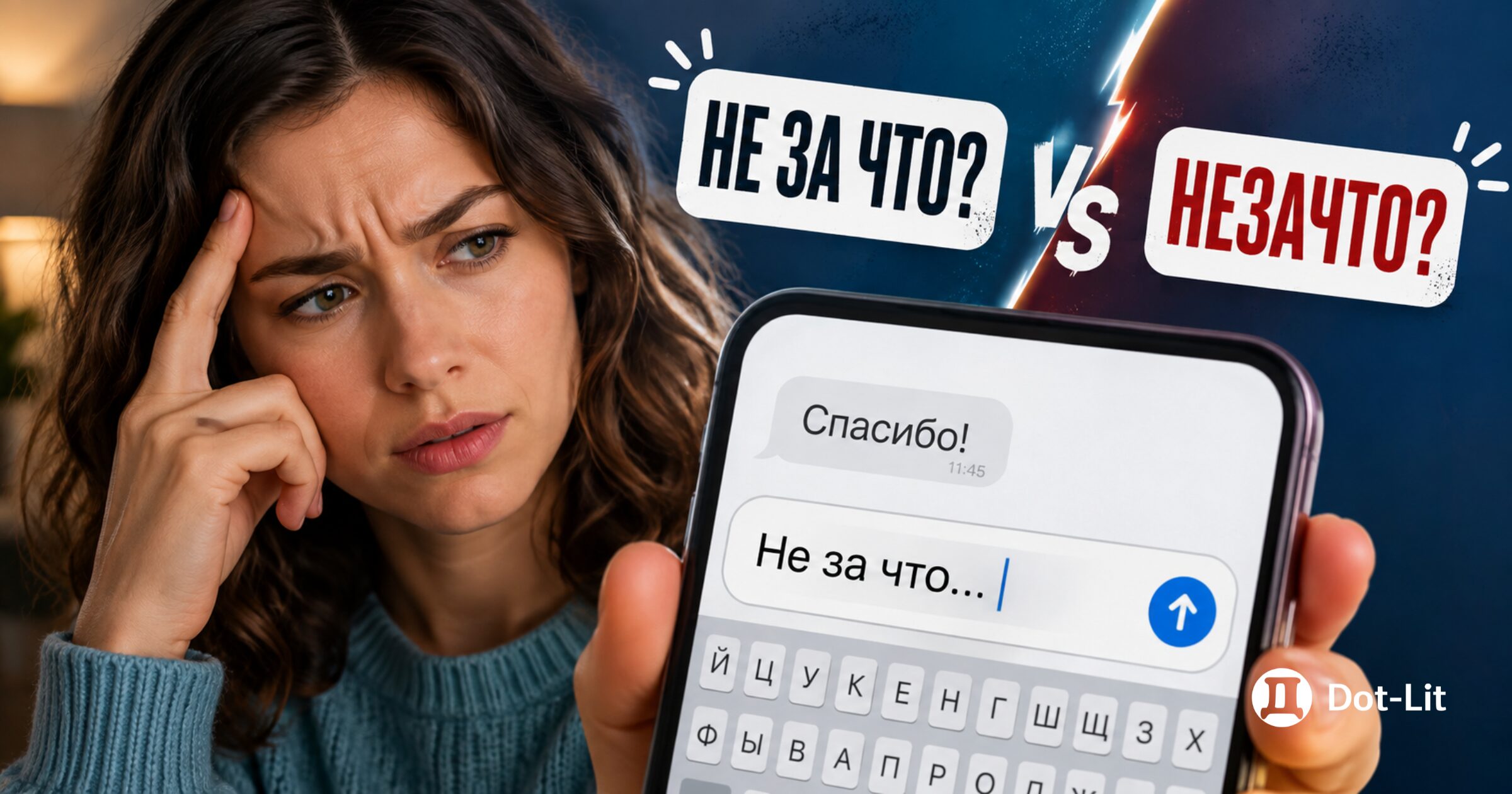 Не за что