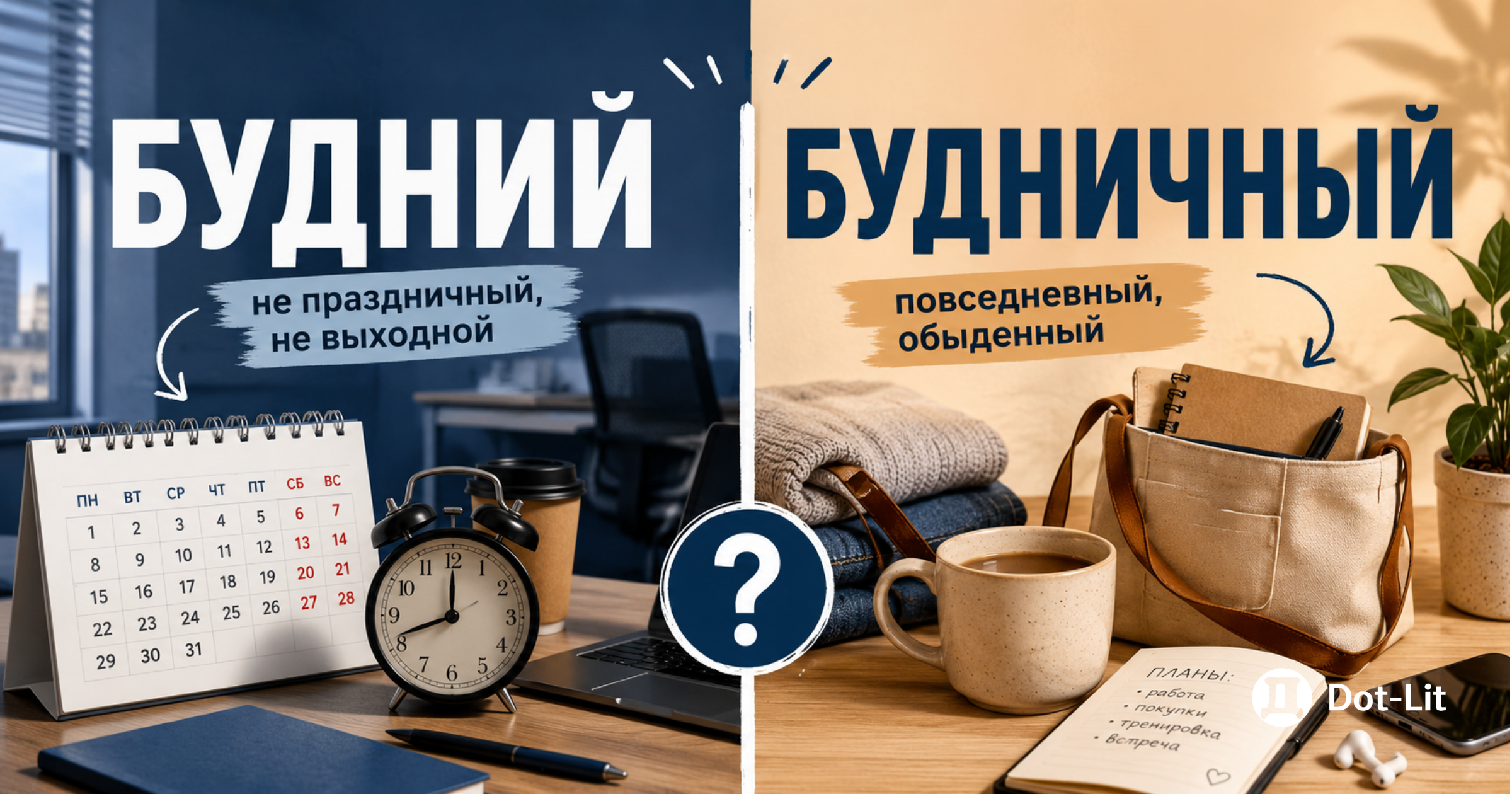 «Будний» и «будничный»: в чем разница? Все нюансы